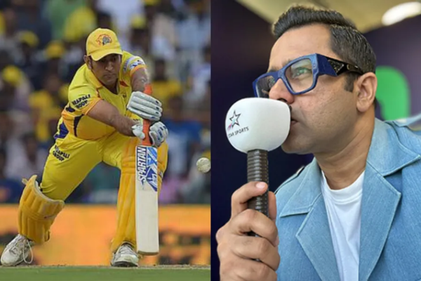 'MS Dhoni Aakash Chopra (Image credit Twitter - X) 