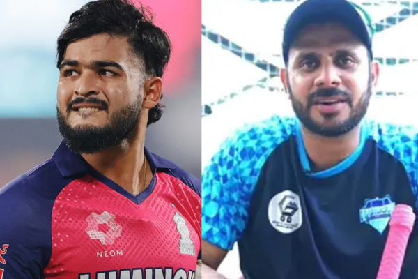 Manoj Tiwary Riyan Parag (Image credit Twitter - X)