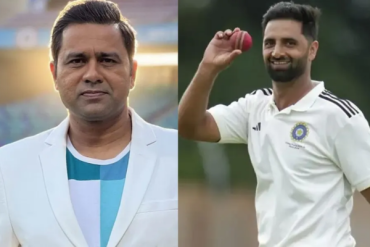 Aakash Chopra Auqib Nabi (Image credit Twitter - X)
