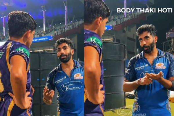 Jasprit Bumrah Kartik Tyagi (Image credit Twitter - X)