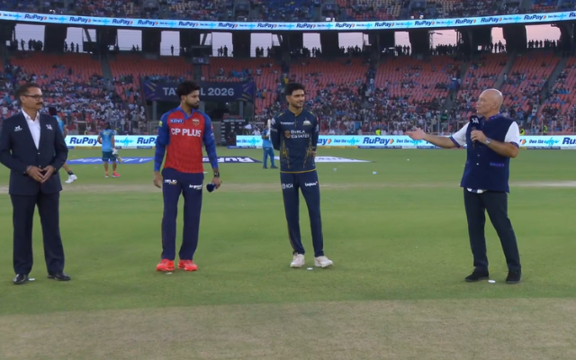 IPL 2026, GT vs PBKS: GT opted to bowl first (image via JioHotstar)