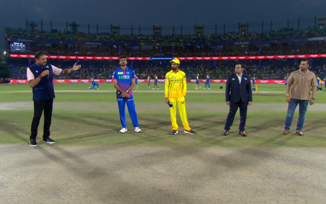 IPL 2026, DC vs CSK: Delhi capitals opted to bat first (image via JioHotstar)