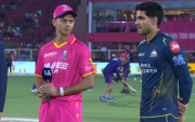 IPL 2026, RR vs GT: Rajasthan Royals opted to bowl first (image via JioHotstar)
