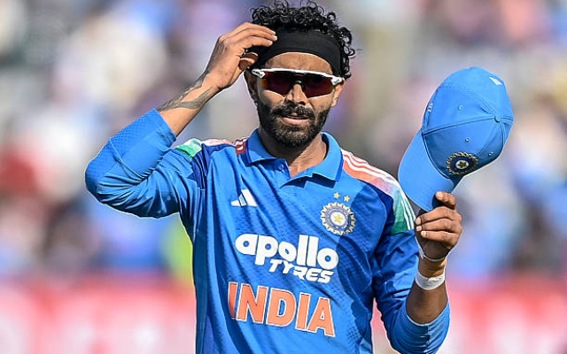 IND vs AFG: Ravindra Jadeja (image via getty)