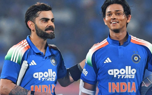 Virat Kohli and Yashasvi Jaiswal (Image Credit- Twitter X)