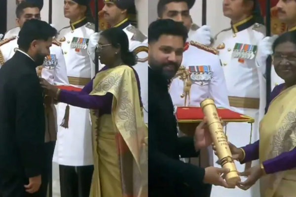 Rohit Sharma (Image credit Twitter - X) 