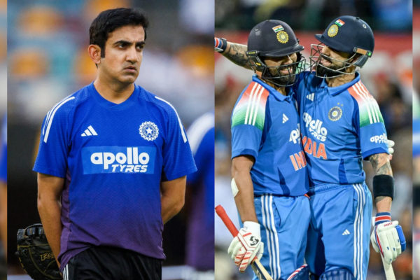  Gautam Gambhir Virat kohli Rohit sharma (Image credit Twitter - X)