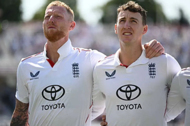 Ben Stokes Harry Brook (Image credit Twitter - X)