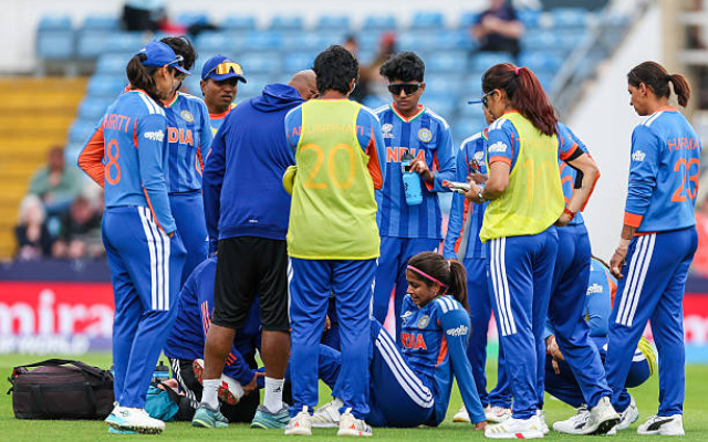 Shreyanka Patil ruled out of T20 WC (image via getty)