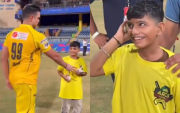 Arjun Tendulkar's Heartfelt Gesture (image via X)