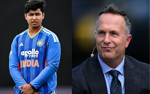 Michael Vaughan Identifies Fielding as the One Weakness in Teen Phenom Vaibhav Sooryavanshi’s Game (image via X)