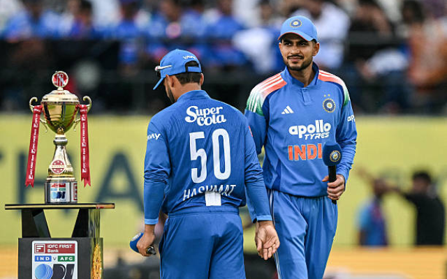 IND vs AFG, 2nd ODI: AFG opted to bowl first (image via Getty)