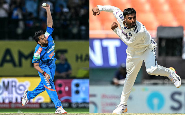 Harsh Dubey, Manav Suthar advised amid transition in Indian cricket (image via X)