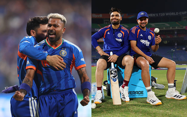 Hardik Pandya, Kuldeep Yadav and Rinku Singh are the other notable omissions from India's T20I squads (image via getty)