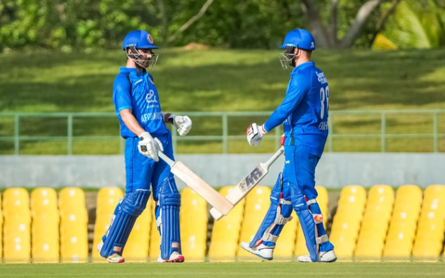 India A vs Afghanistan A: Afghanistan A stun India A with assist from rain (image via X)