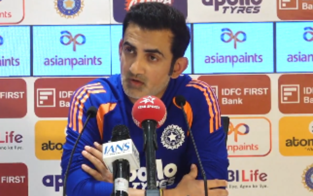 Gautam Gambhir backs ICC’s red-to-pink ball rule (image via JioHotstar)
