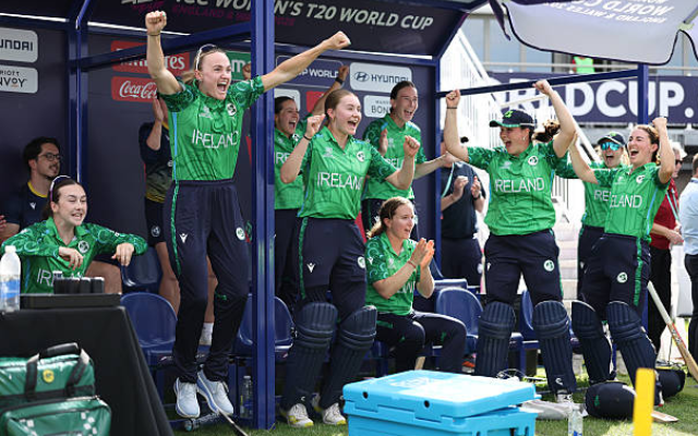 Women's T20 WC 2026: Ireland has finally won in the Women's Twenty20 World Cup (image via getty)