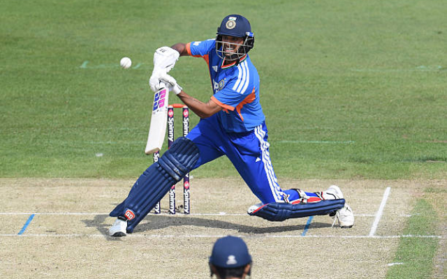 Aakash Chopra questions Washington Sundar's utilisation after 1st T20I (image via getty)