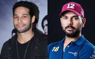 Siddhant chaturvedi and yuvraj singh (Image Credit- Twitter X)