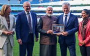PM Narendra Modi steve waugh (Image credit Twitter - X)