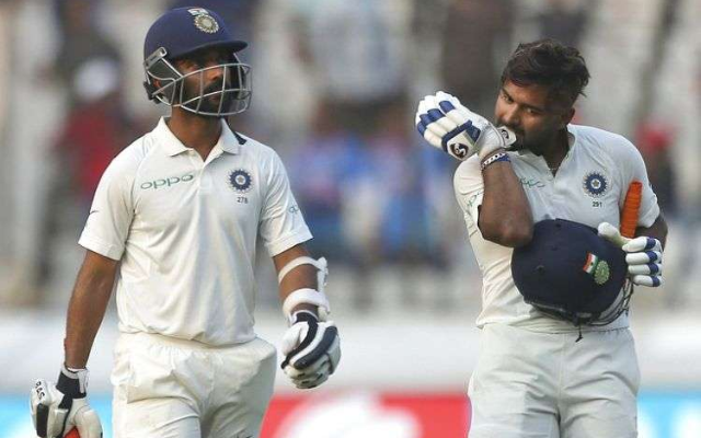 Ajinkya rahane and rishabh pant (Image Credit- Twitter X)