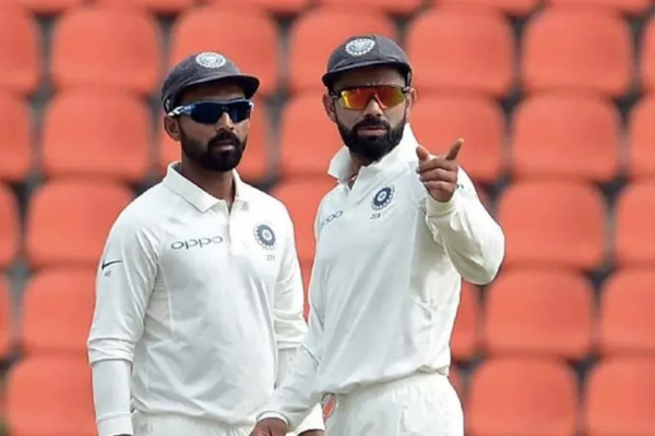 Virat Kohli Ajinkya Rahane (Image credit Twitter - X)