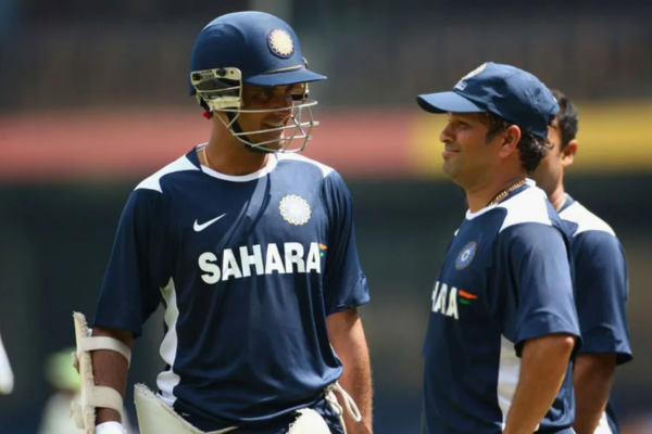  Sachin Tendulkar Sourav Ganguly (Image credit Twitter - X) 