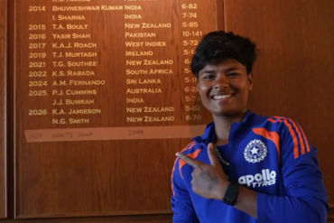 Kranti Goud (Image credit Twitter - X)
