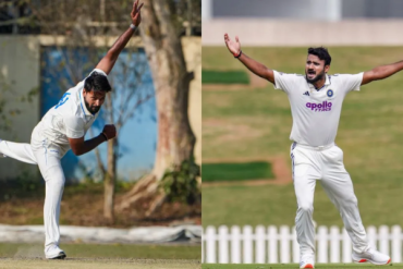 Mukesh Kumar and Akash Deep (Image credit Twitter - X)