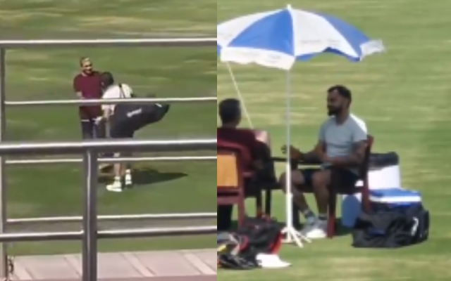 Viral video of Virat Kohli training with Sanjay Bangar drops ahead of England series (image via X)