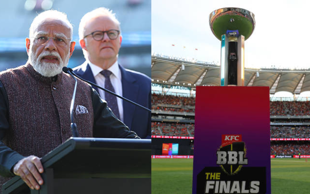 BBL 2026-27: PM Modi Announces Historic Big Bash League Season Opener in Chennai (image via getty)