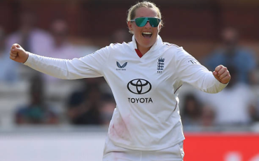 Sophie Ecclestone Overtakes Katherine Sciver-Brunt as England's All-Time Leading Wicket-Taker (image via getty)