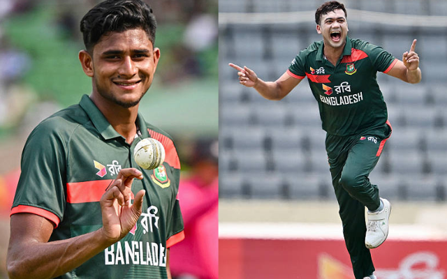 Nahid Rana, Taskin Ahmed to undergo medical assessments in Australia ahead of Bangladesh's Test tour (image via X)