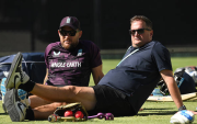 Brendon McCullum (L) and Rob Key (R) (image via getty)
