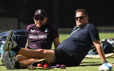 Brendon McCullum (L) and Rob Key (R) (image via getty)