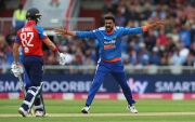 Axar Patel Becomes First Indian Spinner to 100 T20I Wickets (image via getty)