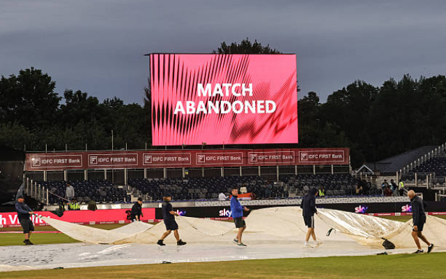 ENG vs IND, 1st T20I: Persistent rain forces abandonment of first T20I in Durham (image via getty)