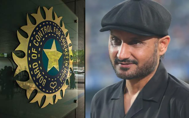 BCCI and Harbhajan Singh (Image Credit- Twitter X)