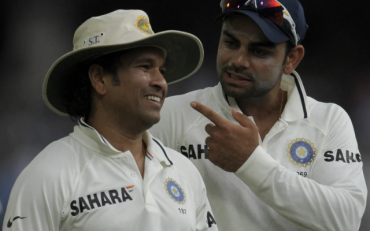 Virat Kohli and Sachin Tendulkar (Image Credit- Twitter X)