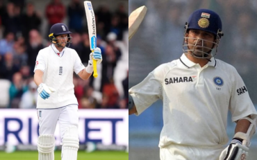 Joe Root and Sachin Tendulkar (Image Credit- Twitter X)