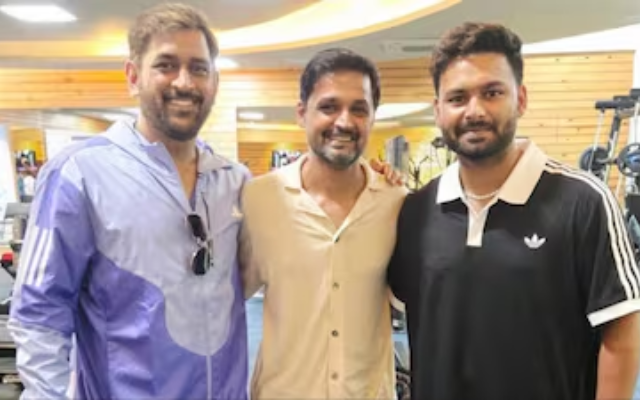 Rishabh Pant and MS Dhoni (Image Credit- Twitter X)