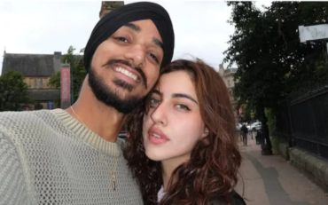 Arshdeep Singh with Samreen Kaur (Image Credit- Twitter X)