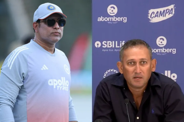 Ajit Agarkar VVS Laxman (Image credit Twitter - X)