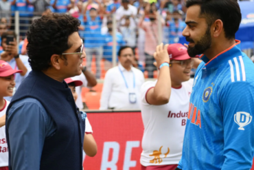 Virat Kohli and Sachin Tendulkar (Image credit Twitter - X)