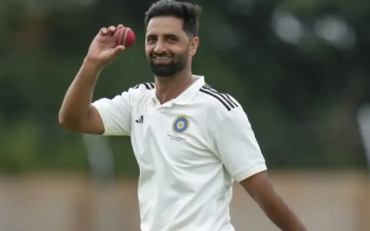 SL vs IND: Auqib Nabi Earns Maiden India Test Call-Up for Sri Lanka Series as Replacement for Jasprit Bumrah (image via X)