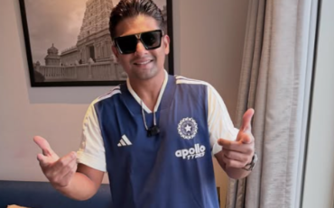 SL vs IND: Sarfaraz Khan Reacts to India Test Recall for Sri Lanka Tour (image via X)