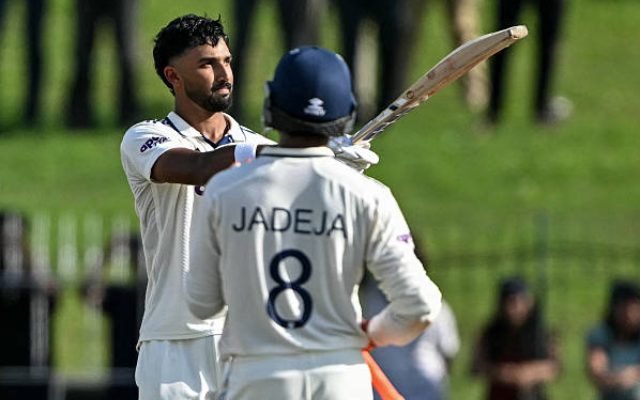 SL vs IND 2nd Test, Day 1: Devdutt Padikkal scored 117 runs in the first innings (image via getty)