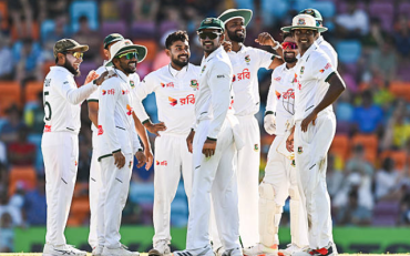 AUS vs BAN: Bangladesh made history by winning its first Test match on Australian soil (image via getty)