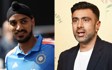 Arshdeep Singh apologises to R Ashwin after naming his top five bowlers (image via X)