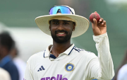 SL vs IND 1st Test, Day 5: Manav Suthar took 10 wickets in the match (image via getty)